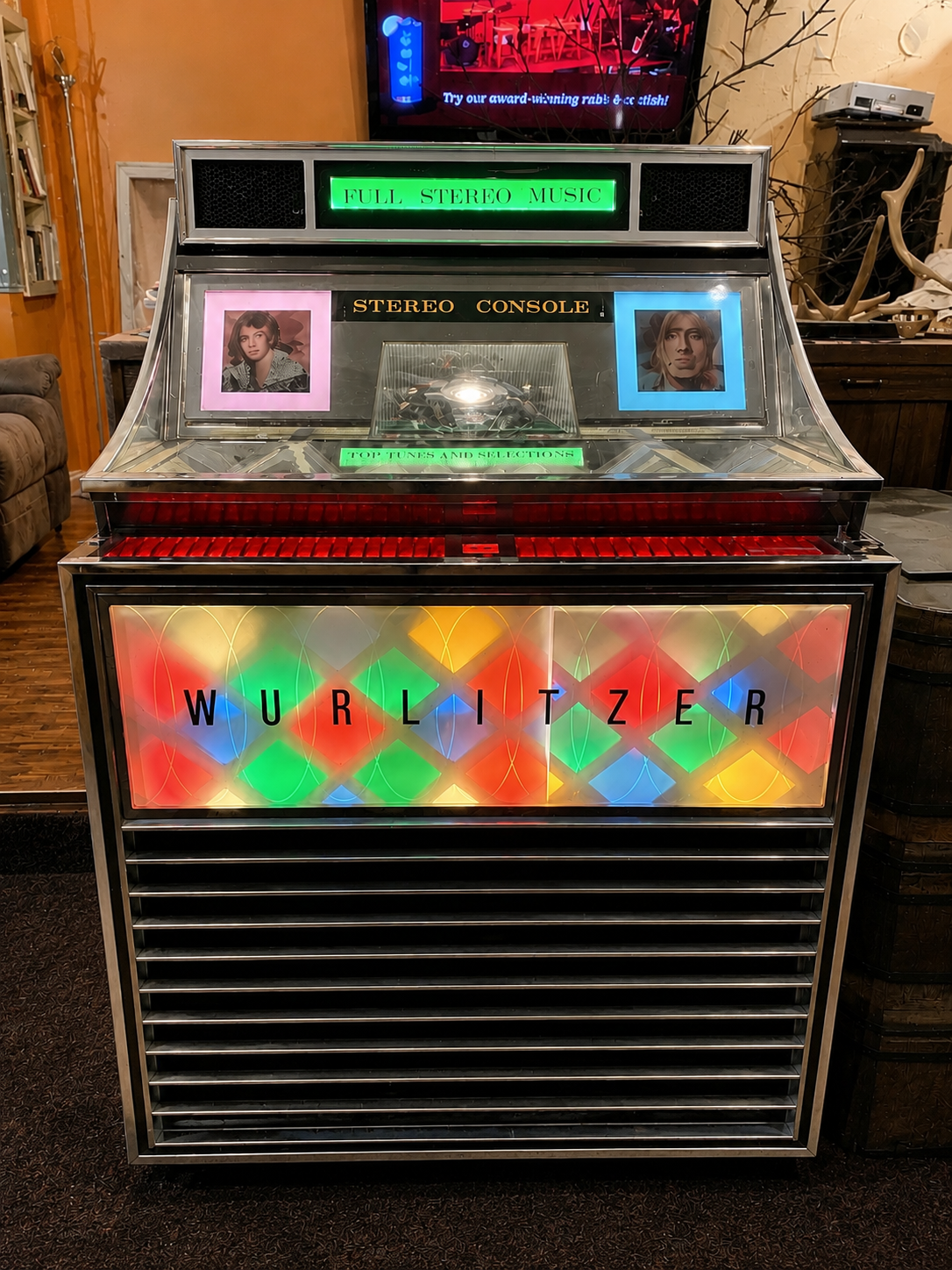 Vintage jukebox from The Collection